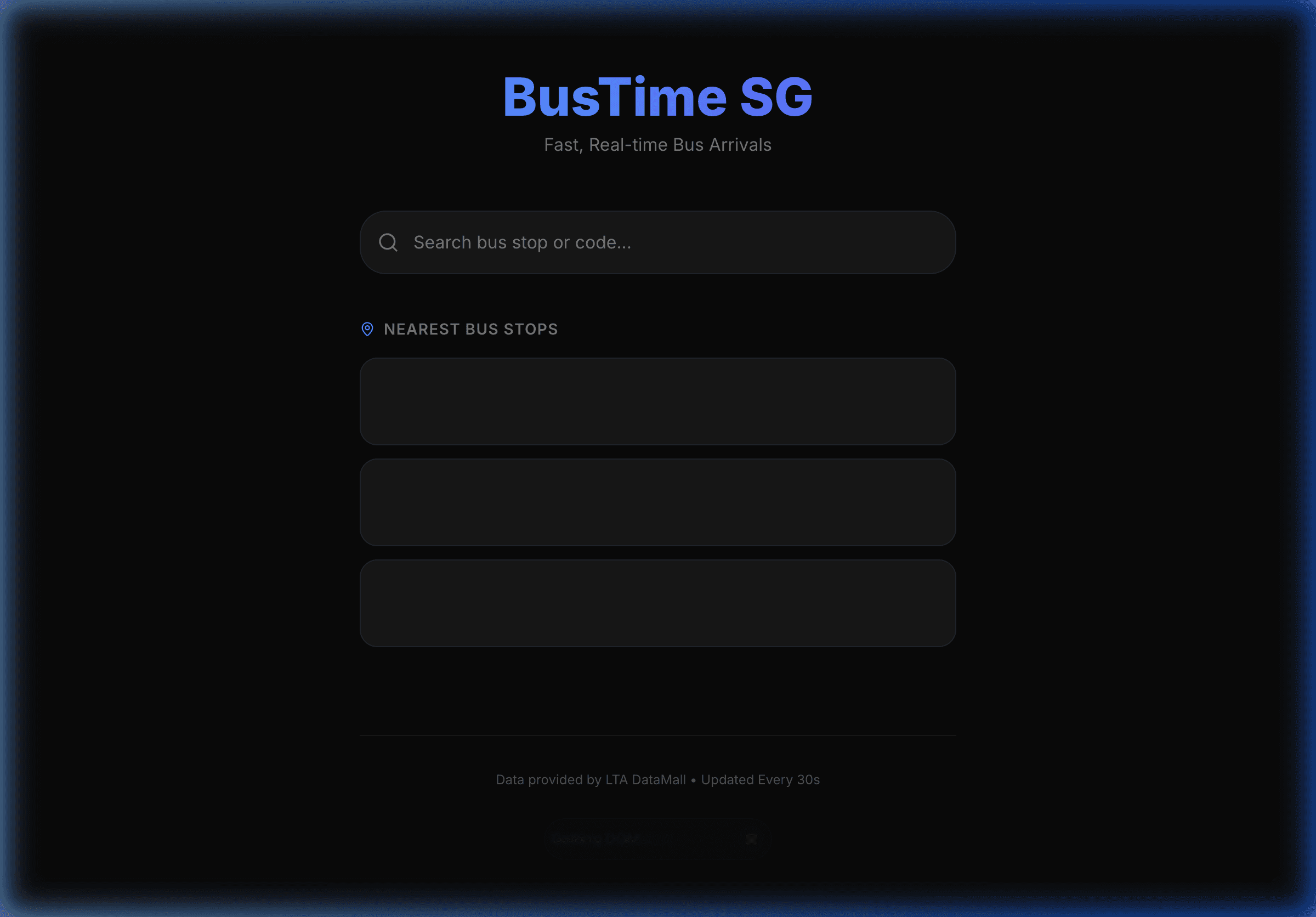BusTime SG